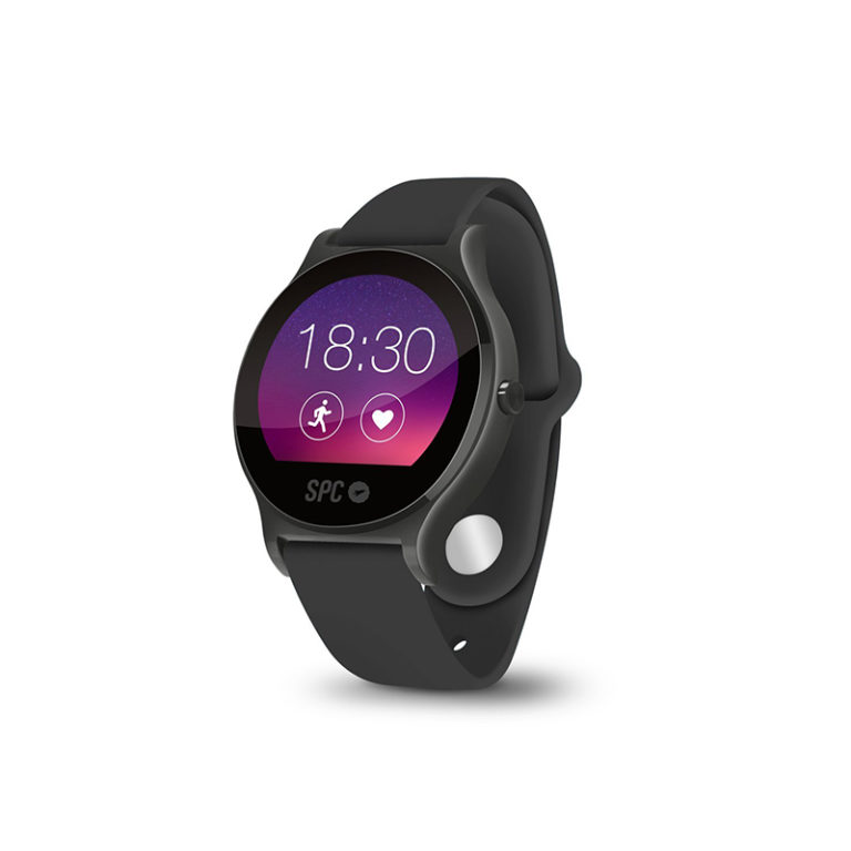 Reloj SPC Smartee Circle - Smartwatch de 1.22" Negro