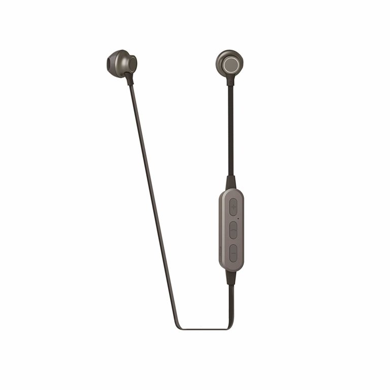 Auriculares Stereo Acero Wireless M2B muvit Gris