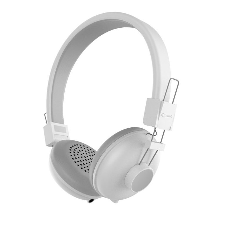 Cascos Stereo Wireless N1W Muvit iO Color Blanco