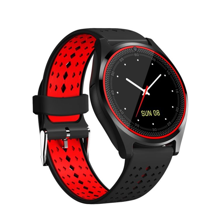 Reloj de Actividad y Sueño Sport SIM Negro/Rojo Muvit iO MIOSMW011