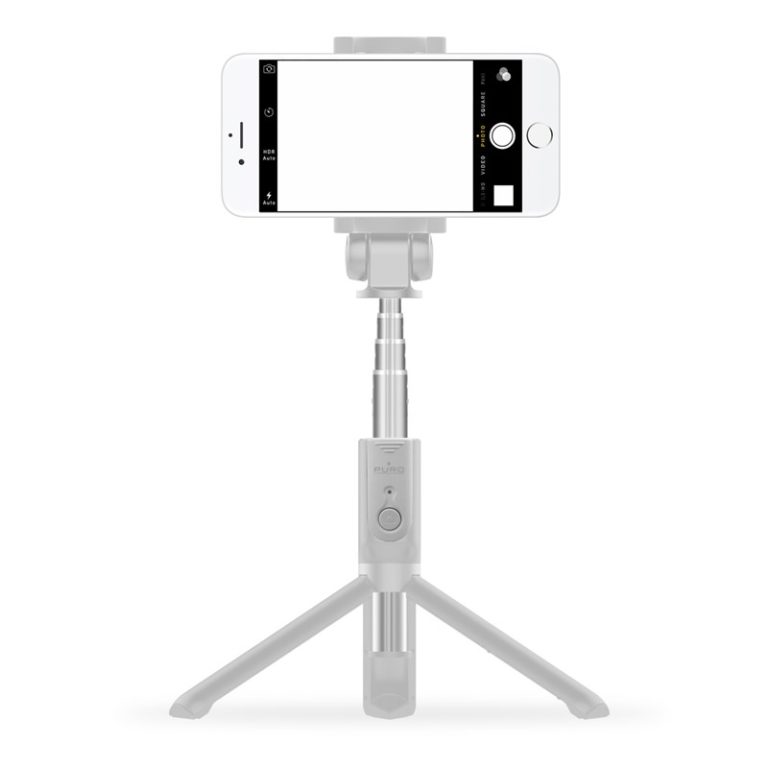 Selfie Monopod y trípode Puro Smart Stick con Bluetooth Remote Control Gris
