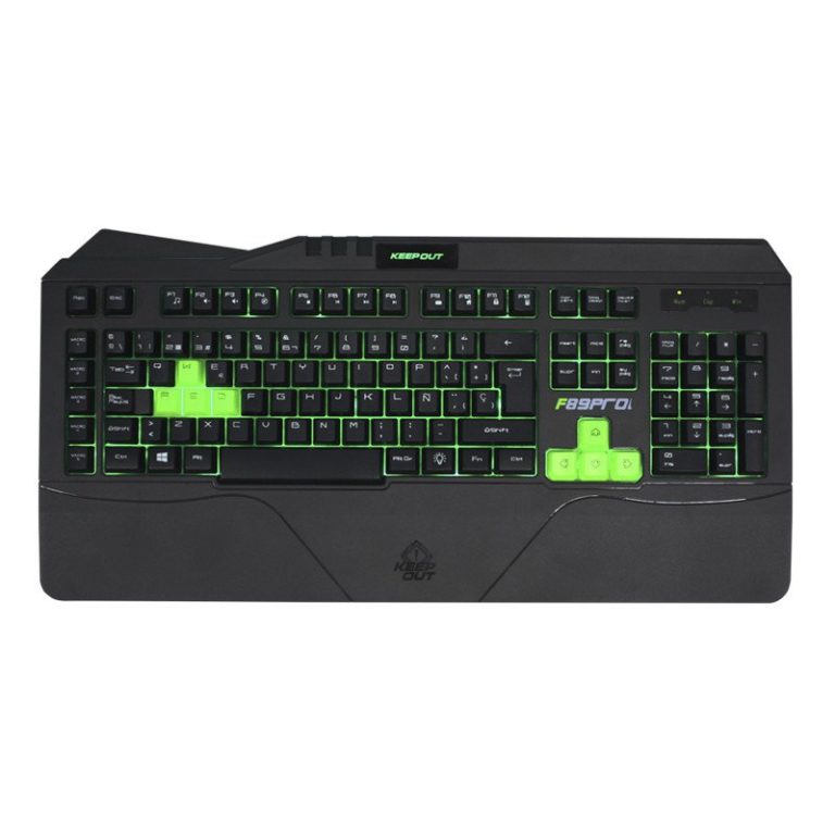 Teclado Keep Out F89PRO Gaming Retroiluminado
