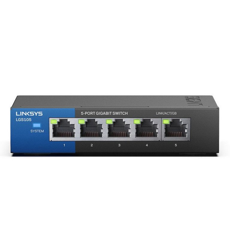 Switch Linksys LGS105 Switch 5 Puertos Gigabit