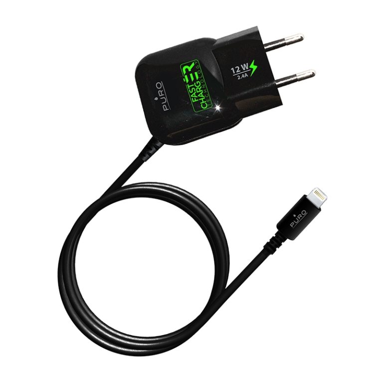 Mini Transformador 2.1 Amp Apple MFI Puro (Fast Charger)