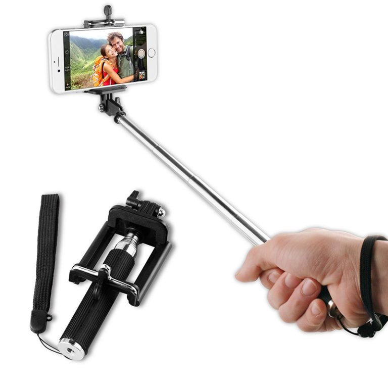 Palo Selfie Muvit para Smartphones Hasta 5,5'' Negro
