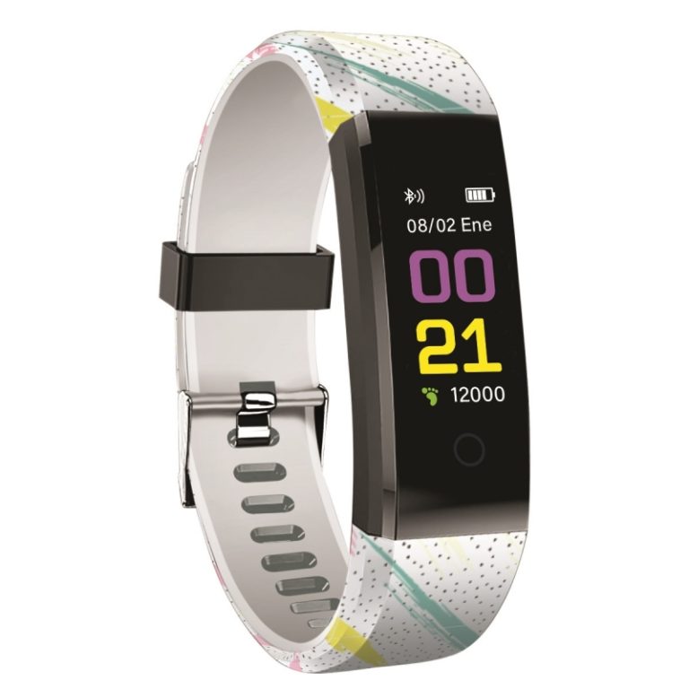 Pulsera de Actividad y Salud HEALTH POP Spots multicolor Muvit iO (NUEVA)