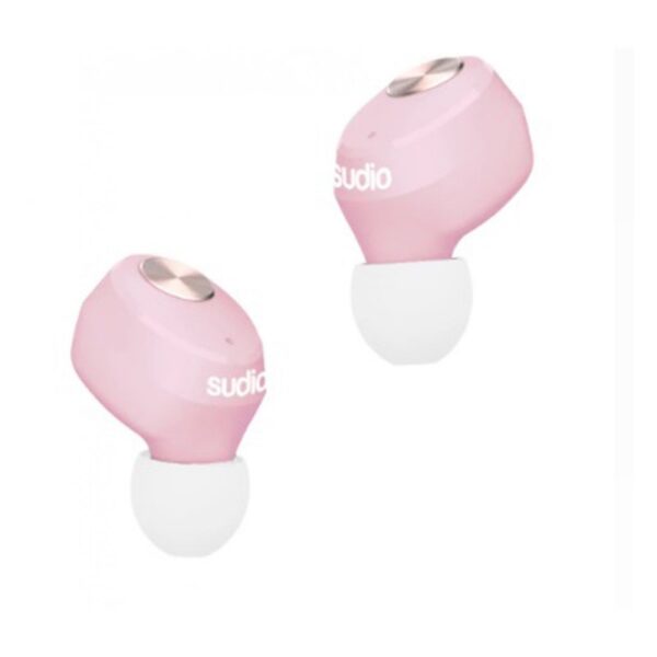 Auriculares de botón Sudio Niva Bluetooth True Wireless Rosa (NUEVO)