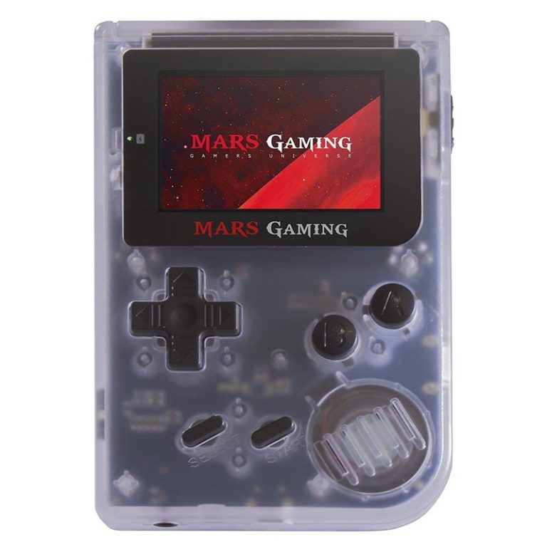 Consola Portátil Retro Mars Gaming MRB Blanca (151 juegos clásicos)