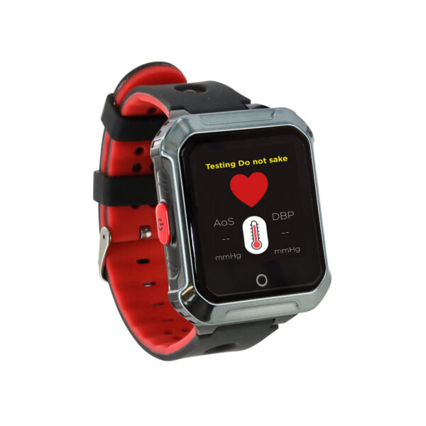 Reloj GPS de Actividad y SOS Muvit iO Health Senior negro/rojo Usado