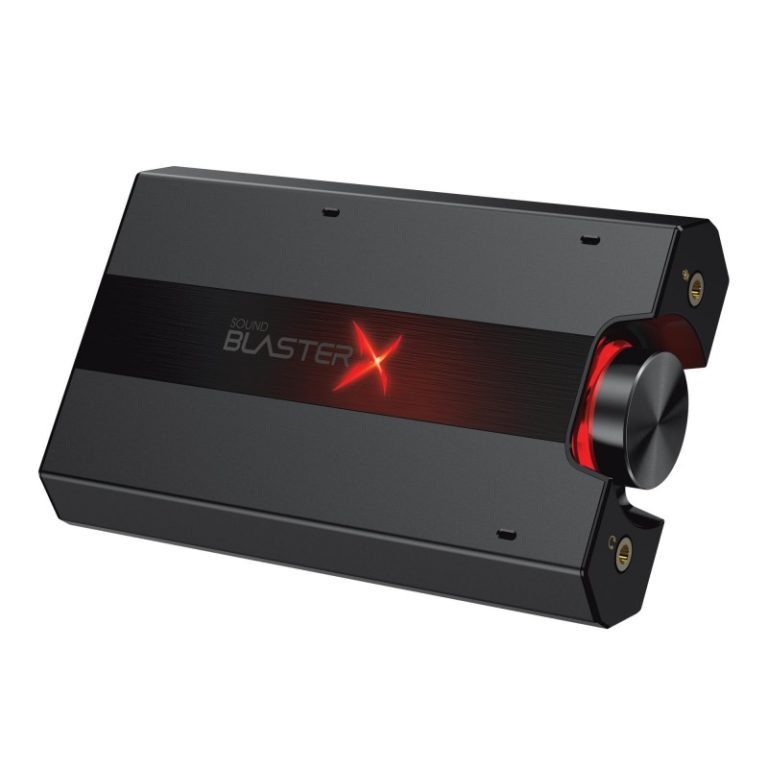 Tarjeta de Sonido Creative Labs Sound BlasterX G5 7.1 HD USB