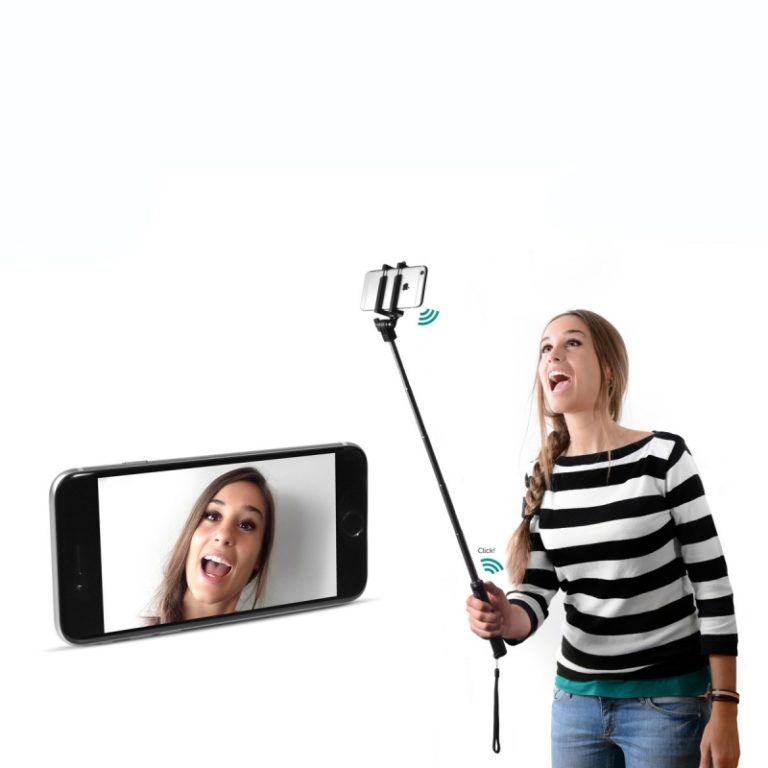 Palo Selfie FreshN Rebel Bluetooth hasta 6'' negro