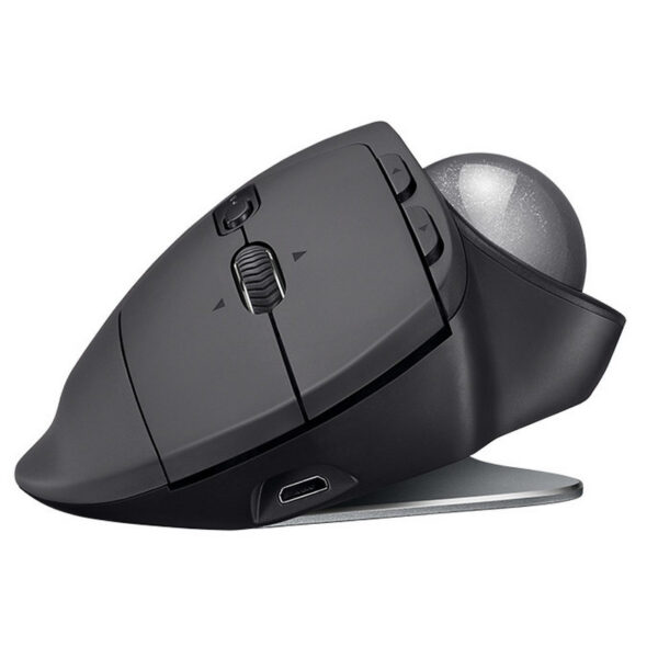 Ratón Logitech MX Ergo Trackball Inalámbrico color negro - Imagen 4