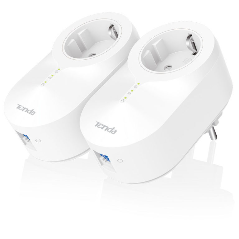 Repetidor extensor WiFi 1000Mbps Tenda Pack Powerline AV1000