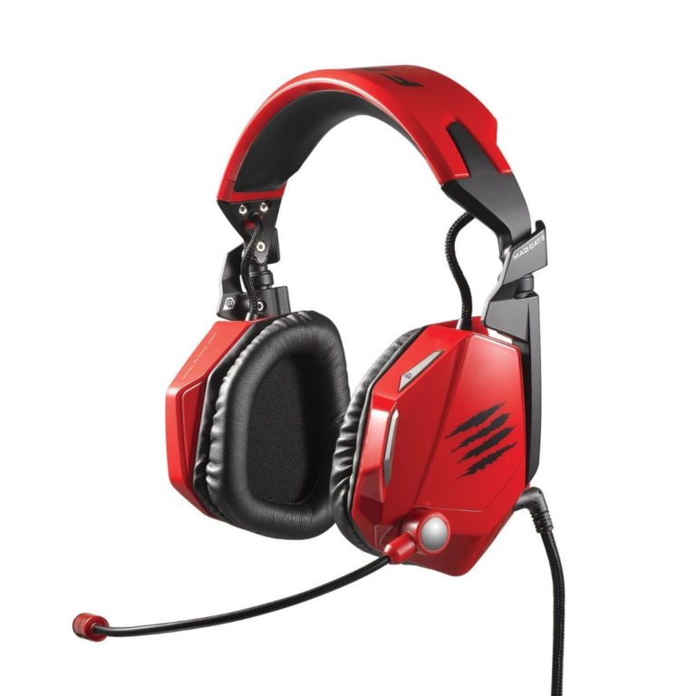 Auriculares Mad Catz F.R.E.Q. 7 Gaming Sonido Surround 7.1 Rojo