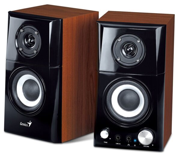 Altavoces ordenador Genius SP-HF500A 14W entrada auxiliar