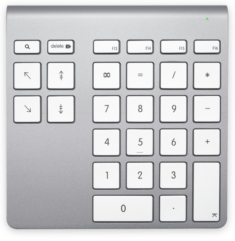 Teclado Numérico Belkin F8T067CW Bluetooth - para Apple MacBook Air, MacBook Pro