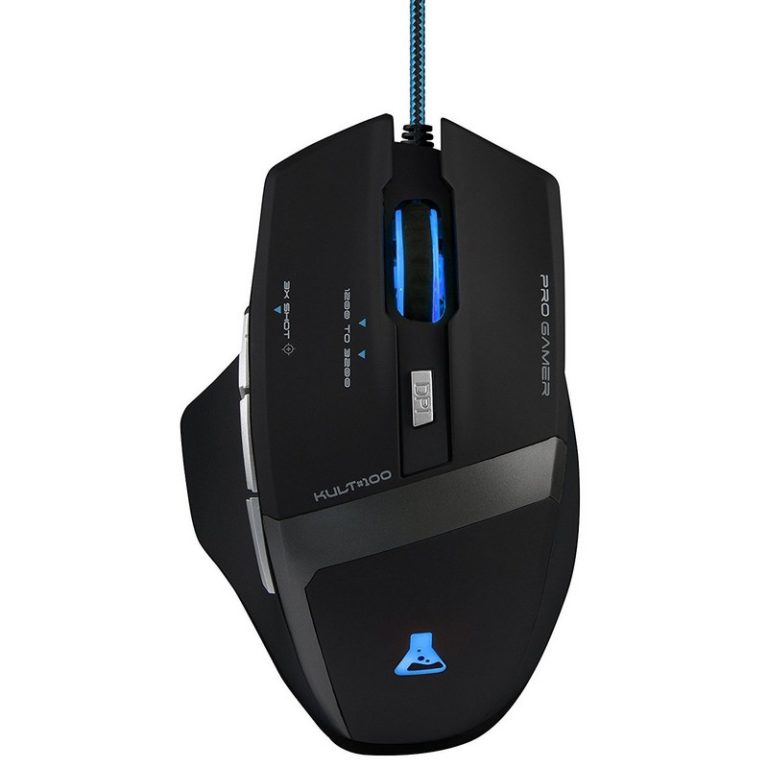 Ratón Gaming The G-Lab Kult 100 3200DPI Negro