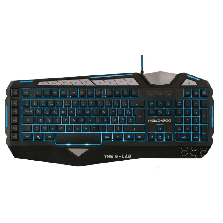 Teclado Gaming G-Lab Keyz 300 Retroiluminado Español (ñ)