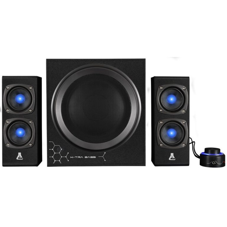 Altavoz The G-Lab Klub 300 2.1 120W color negro