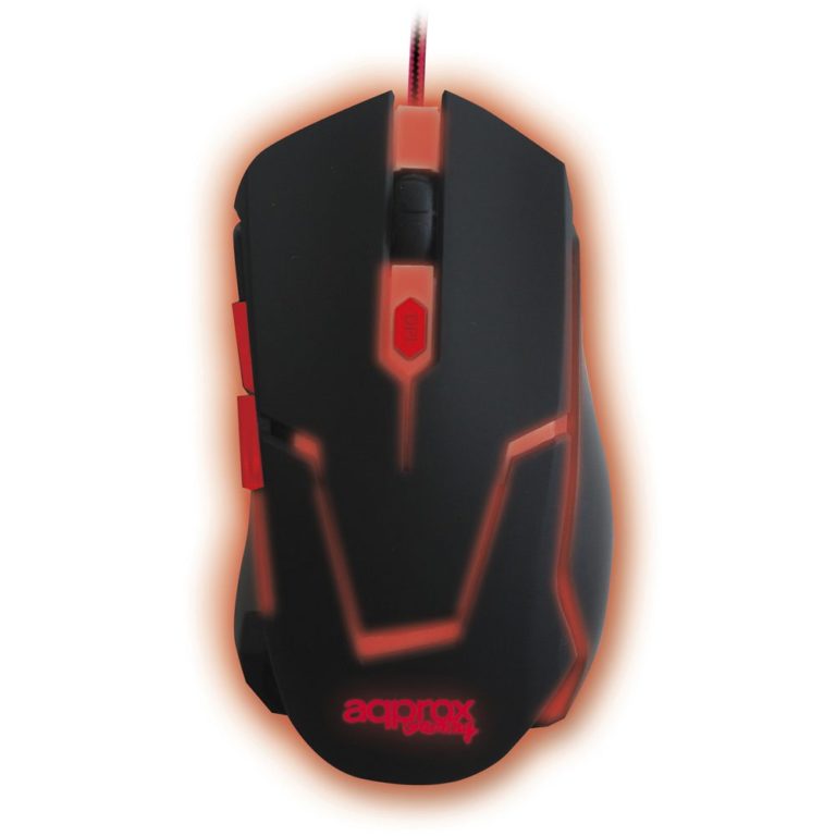 Ratón Gaming Approx AppTWISTER2 2400 DPI Negro