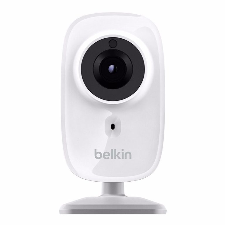 Cámara Belkin NetCam HD F7D7602as WiFi en HD con visión Nocturna color blanco
