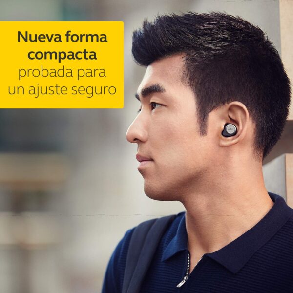 Auriculares Jabra Elite 75t True Wireless con Alexa integrada en Titanio y negro - Imagen 3