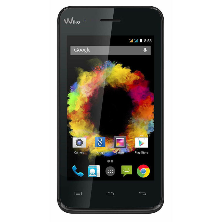 Movil Wiko SUNSET 4'' (512MB RAM,4 GB,Wifi,Android 4.4,Dual Sim) color negro