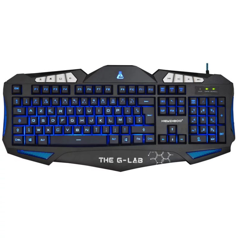 Teclado Gaming G-Lab Keyz 200 N Retroiluminado Español (ñ)