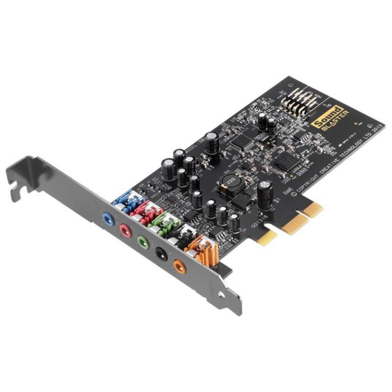 Tarjeta Sonido Creative Sound Blaster Audigy FX PCI Express