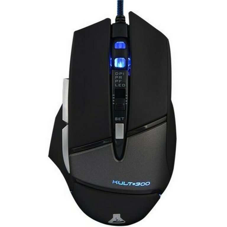 Ratón Gaming The G-Lab Kult 300 4000DPI Negro