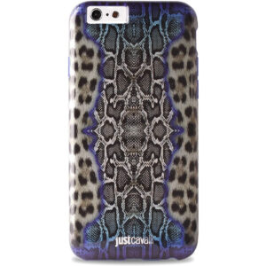 Carcasa Puro JUST CAVALLI Phyton-Leopard para Apple iPhone 6 / 6s.