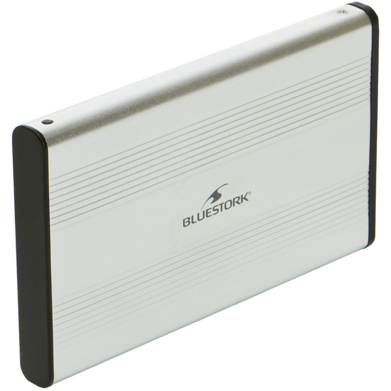 Caja HDD Bluestork 2.5 SATA Plata USB 2.0
