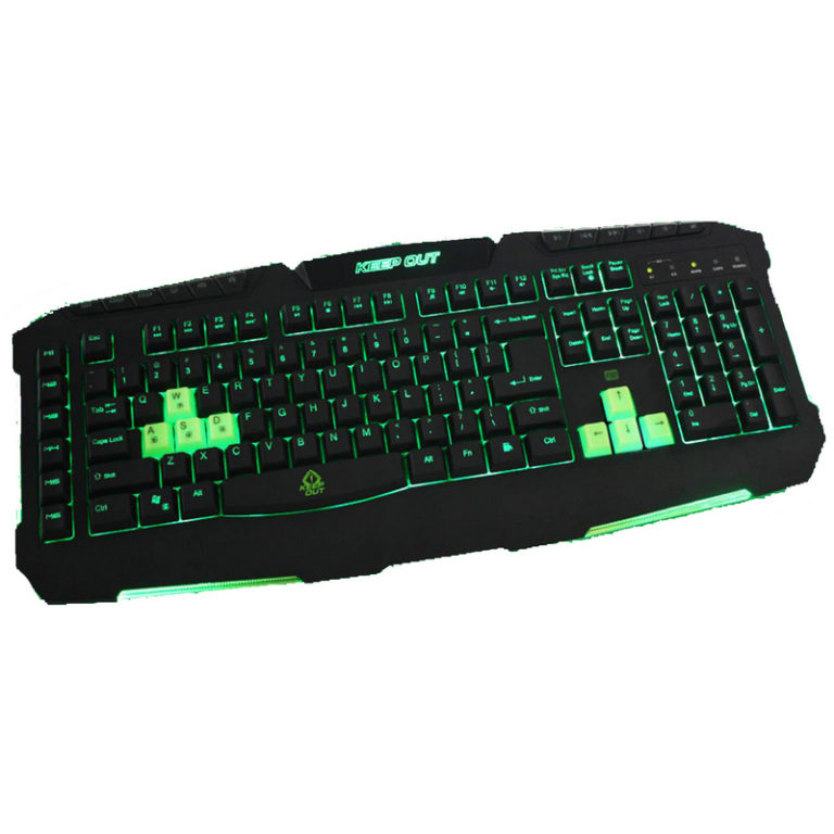 Teclado Keep Out F90S Gaming Retroiluminado