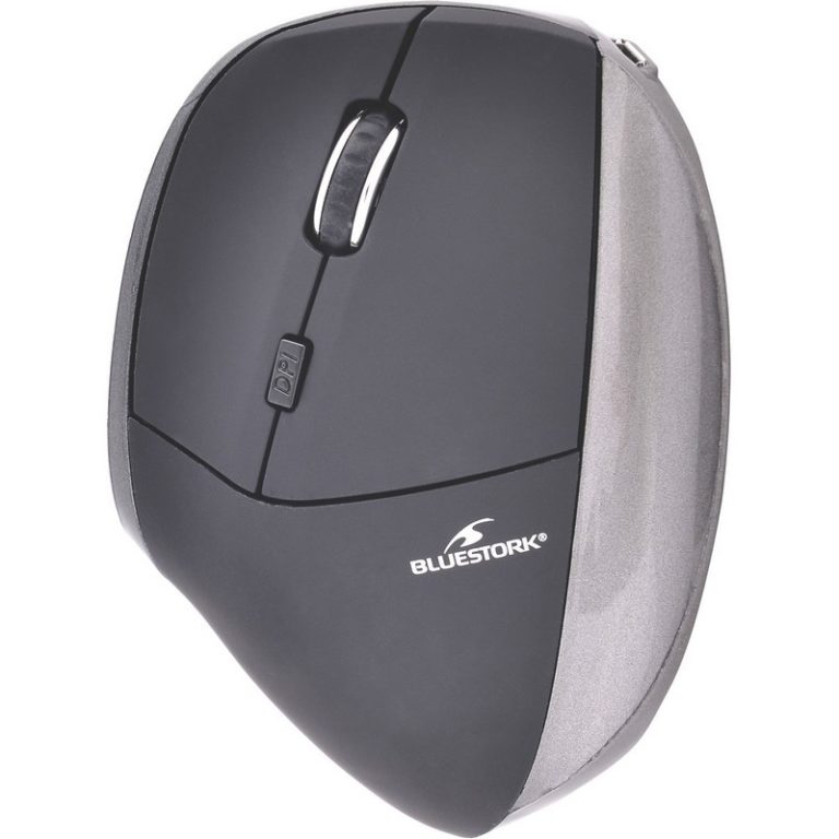 Ratón Bluestork M-WL-ERGO-BK Inalámbrico 1200 DPI Negro Usado