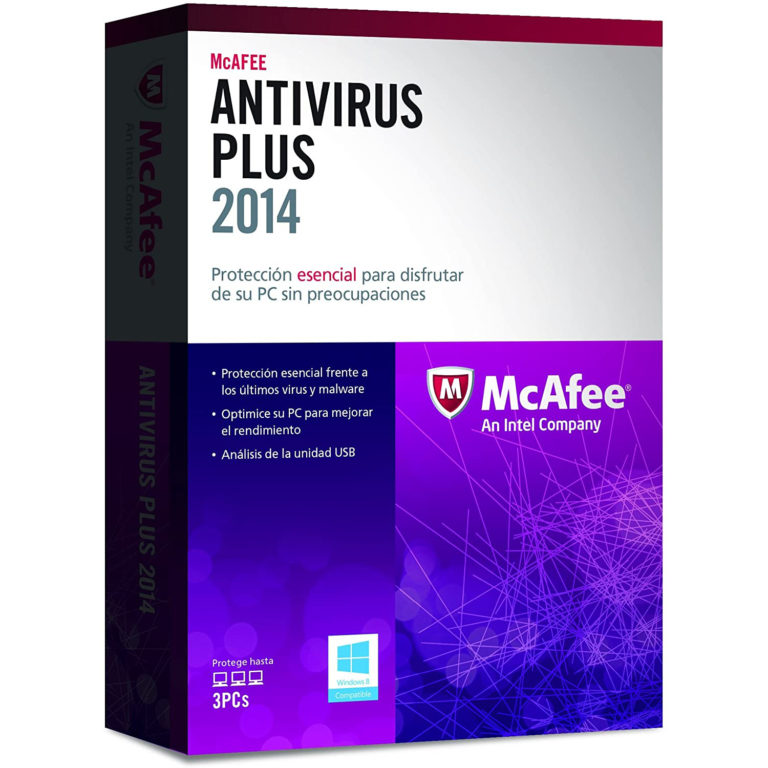 Antivirus McAfee AntiVirus Plus 2014