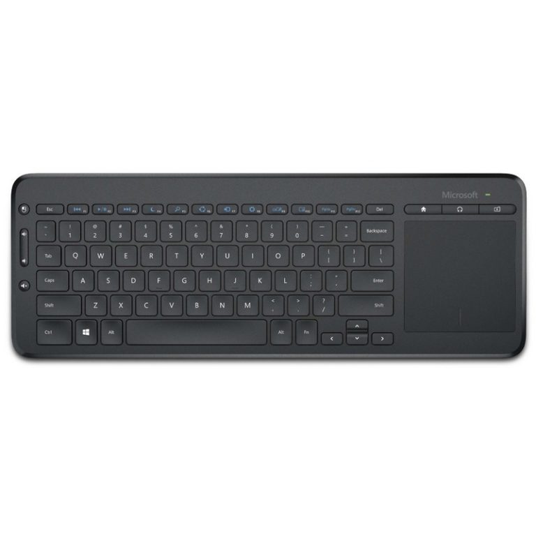Teclado inalámbrico Microsoft All-in-One Media castellano