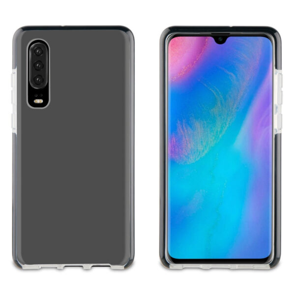 Funda Muvit Tiger Shockproof 2m Bordes Negros para Huawei P30 (NUEVO).
