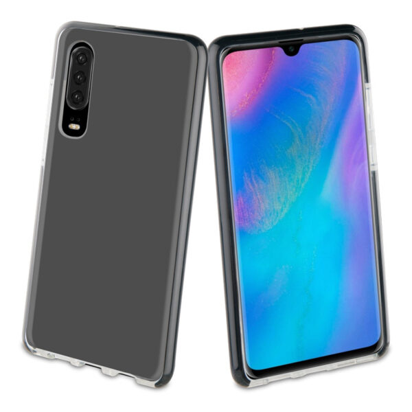 Funda Muvit Tiger Shockproof 2m Bordes Negros para Huawei P30 (NUEVO). - Imagen 2