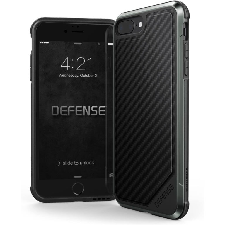 Carcasa Xdoria Defense Lux para Apple iPhone 7 / 8 negra