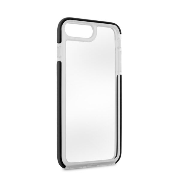 Carcasa Puro Impact Pro Apple iPhone 8 Plus/7 Plus transparente/negro