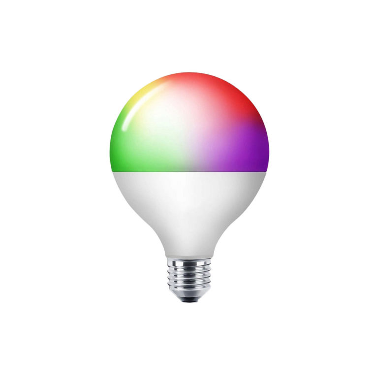 Bombilla inteligente muvit iO Globo E27/10W/950lm RGB+BlancoD95*H160
