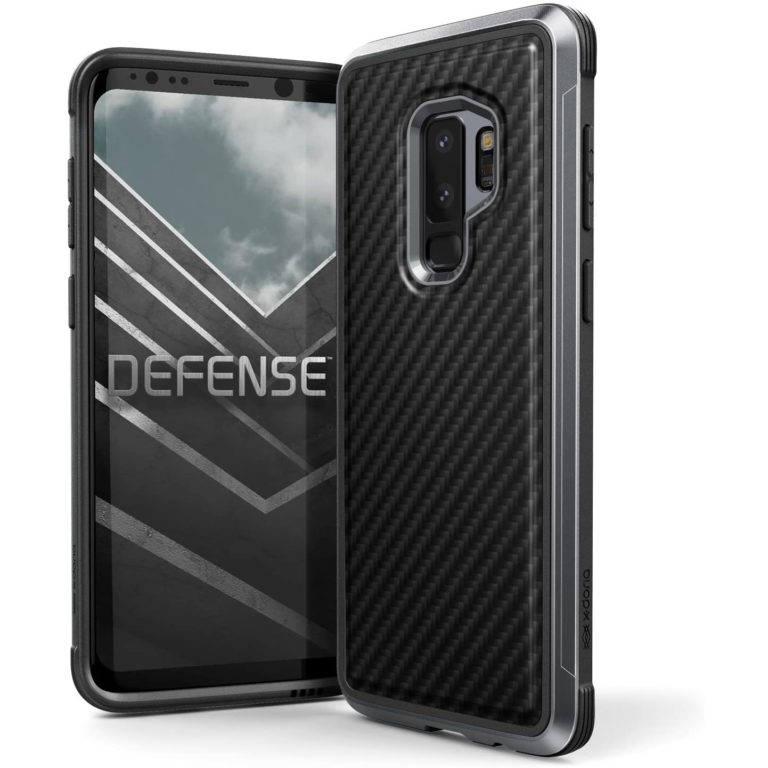 Carcasa Xdoria Defense Lux Carbono Samsung Galaxy S9 negra