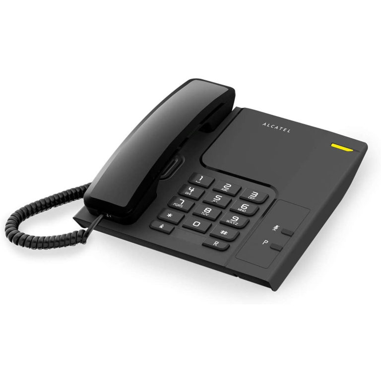 Teléfono Alcatel CORDED T26 negro