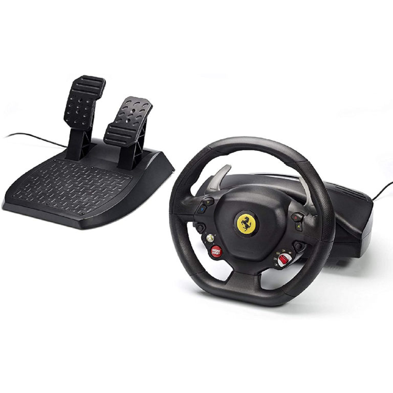 Volante Thrustmaster Ferrari 458 Italia Xbox 360/PC con pedales