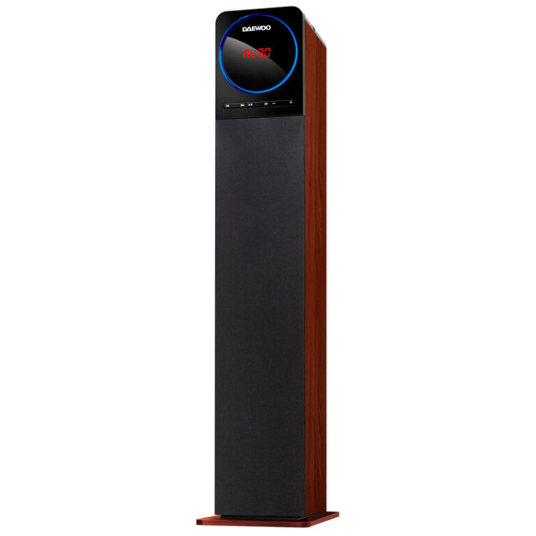 Torre de sonido Bluetooth Daewoo DSK-650 70W 2.1 USB/SD/FM