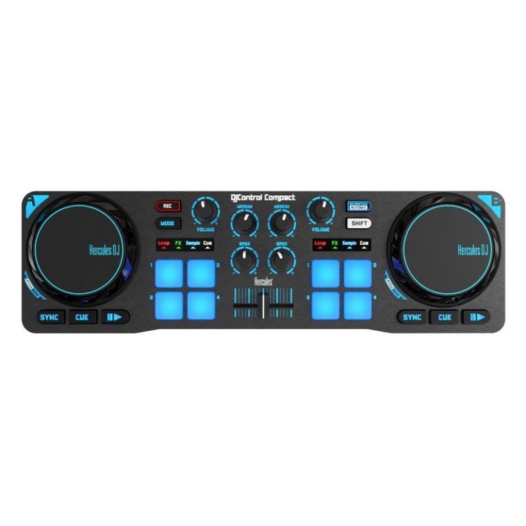 Mesa de mezclas Hercules DJ Control Compact