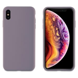 Carcasa Muvit Apple iPhone XS Max Liquid Edition lavander grey.