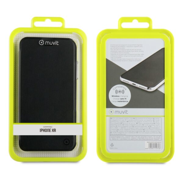 Funda Muvit Folio Apple iPhone XR negra - Imagen 3
