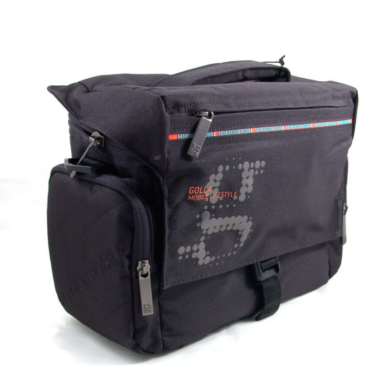 Bolsa de Cámara Bandolera Golla G1015 color negro.