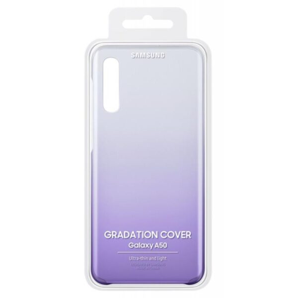 Funda original Samsung Gradation Cover Violeta para Galaxy A50 A30s A50s - Imagen 3